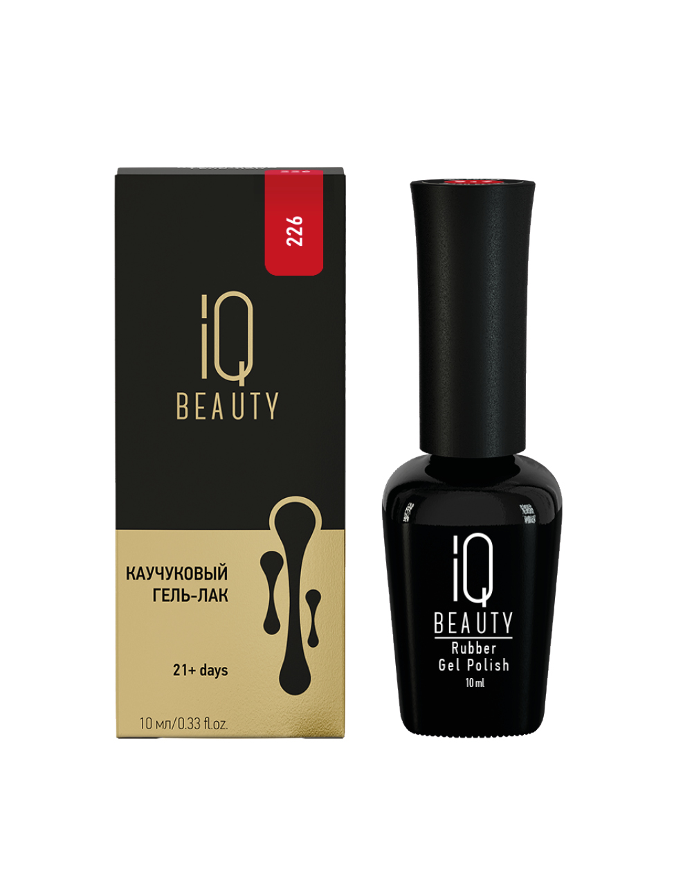 Каучуковый гель-лак 226 Trigger Red, 10 мл