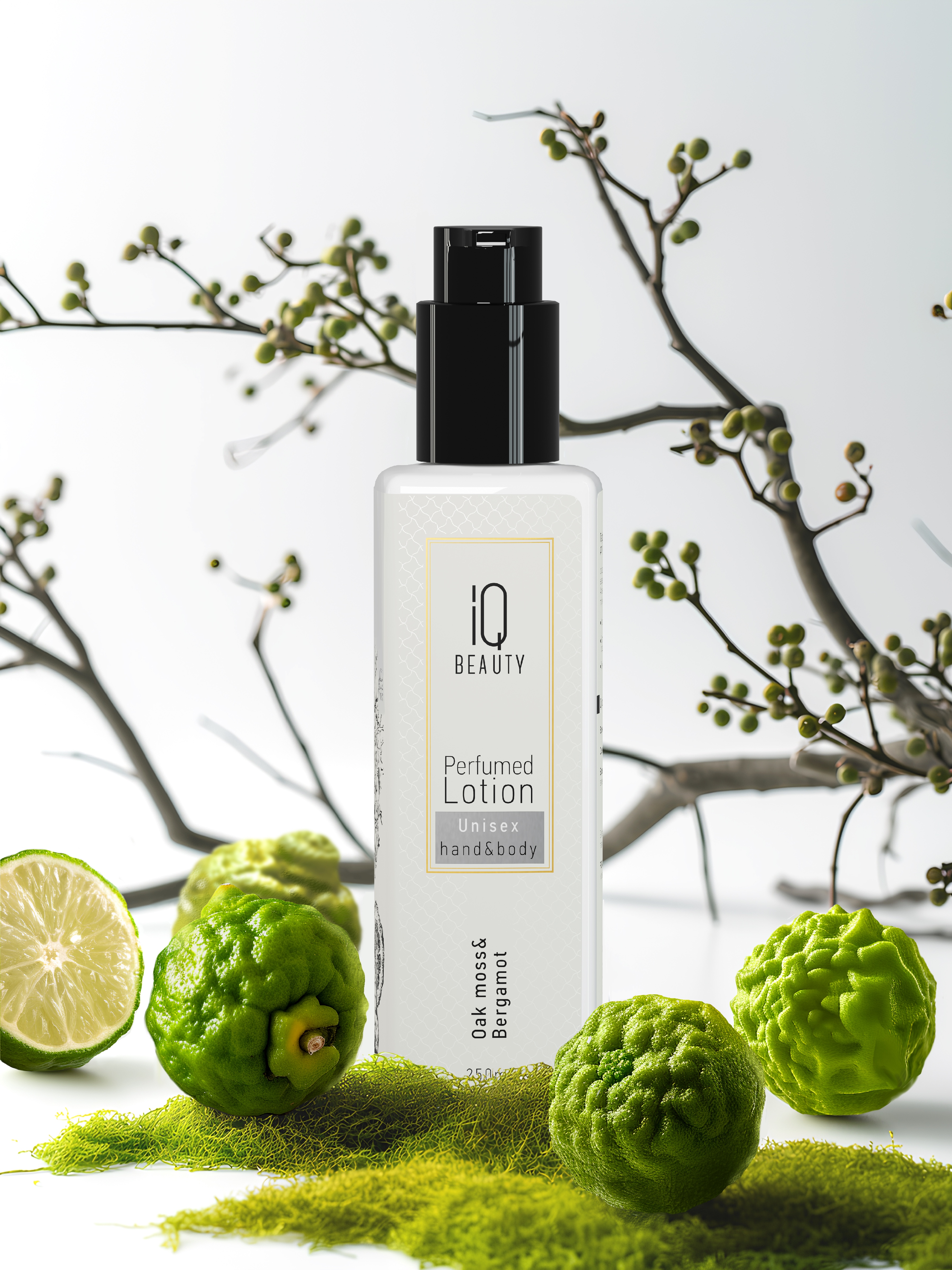 Парфюмированный лосьон для рук и тела Дубовый мох и бергамот, 250 мл