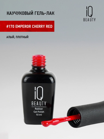 Каучуковый гель-лак 170 Emperor Cherry Red, 10 мл в в Челябинске