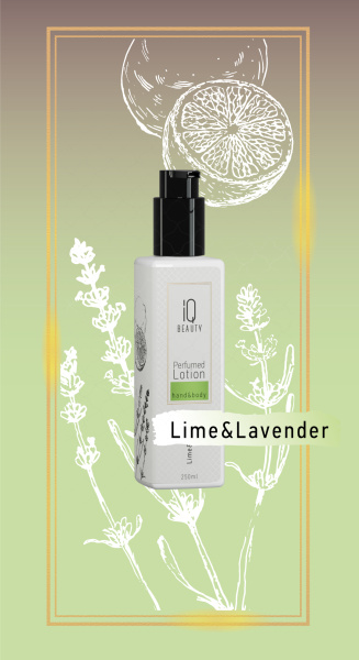 Парфюмированный лосьон для рук и тела Лайм и Лаванда, 250 мл в в Новосибирске