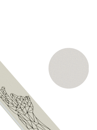 Пилка двухсторонняя универсальная для всех видов ногтей Fox 120/240 Prosalon в в Москве