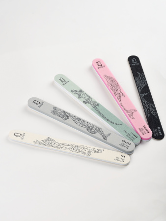 Пилка-шлифовщик для нормальных и поврежденных ногтей Dragon 180/240 Prosalon в в Челябинске