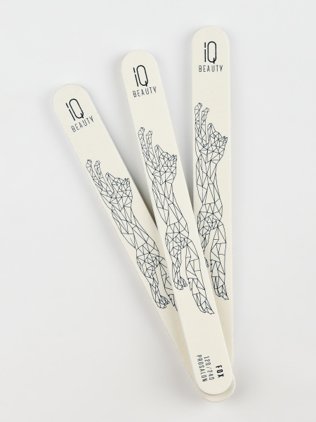 Пилка двухсторонняя универсальная для всех видов ногтей Fox 120/240 Prosalon в в Новосибирске