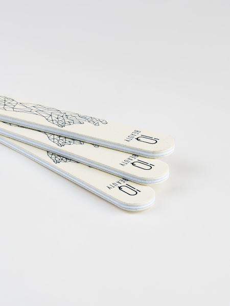 Пилка двухсторонняя универсальная для всех видов ногтей Fox 120/240 Prosalon в в Новосибирске