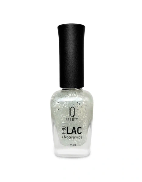 Финишное глянцевое покрытие для лака с поталью PROLAC+bioceramics Potal glossy top Silver, 12.5 мл