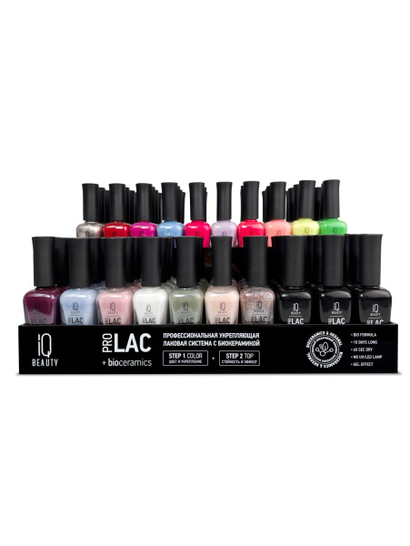 Дисплей настольный для укрепляющих лаков PROLAC+bioceramics 20 SKU