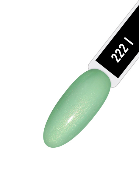 Каучуковый гель-лак 222 Peppermint, 10 мл. в в Новосибирске