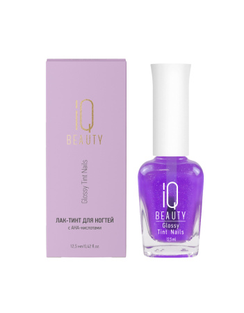 Лак-тинт с AHA-кислотами Glossy Tint Nails 03 Lilac Glow, 12.5 мл