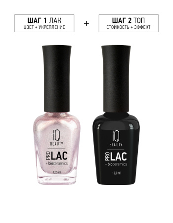 Лак для ногтей PROLAC+bioceramics укрепляющий 099 Aluminium Peony, 12.5 мл в в Челябинске