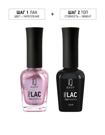 Лак для ногтей PROLAC+bioceramics укрепляющий 097 Pretty in Pink, 12.5 мл в в Челябинске