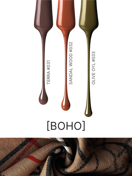 Промо набор лаков для ногтей PROLAC+bioceramics «Boho» мини, 3 шт по 12.5 мл. в в Новосибирске