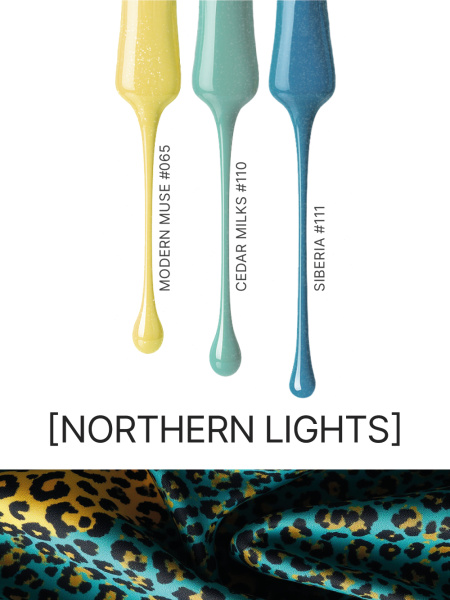 Промо набор лаков для ногтей PROLAC+bioceramics «Northern lights» мини 3 шт по 12.5 мл. в в Новосибирске