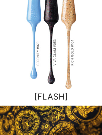 Промо набор лаков для ногтей PROLAC+bioceramics «Flash» мини 3 шт по 12.5 мл. в в Москве