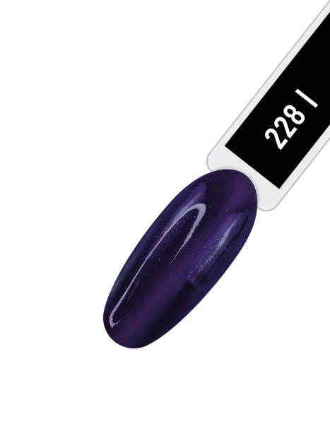 Каучуковый гель-лак 228 Inky Sky, 10 мл