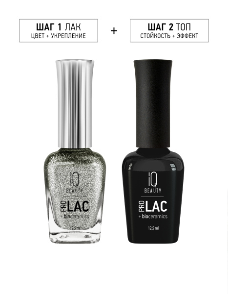 Лак для ногтей PROLAC+bioceramics укрепляющий 121 Dazzling Graphite, 12.5 мл в в Новосибирске