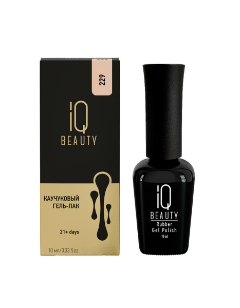 Каучуковый гель-лак 229 Bare&Glow, 10 мл.