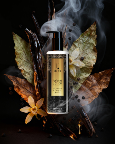 Парфюмированный лосьон для рук и тела Черный перец и табак, ваниль, 250 мл