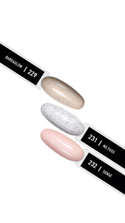 Каучуковый гель-лак 232 Sense,10 мл.