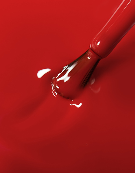 Каучуковый гель-лак 234 Red statement, 10 мл.