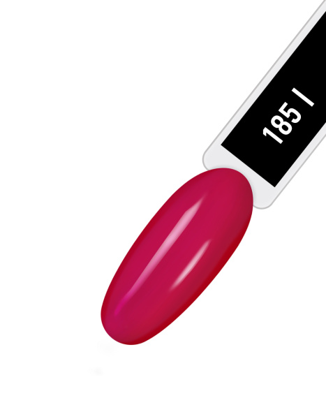 Лак для ногтей PROLAC+bioceramics укрепляющий 185 Ruby Woo, 12.5 мл.