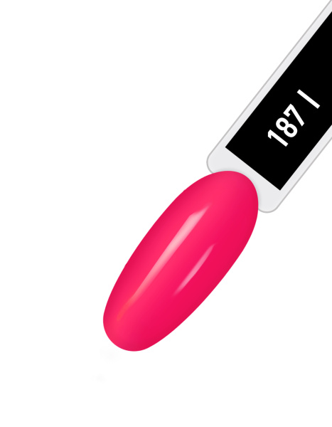 Лак для ногтей PROLAC+bioceramics укрепляющий 187 Defiant Lips, 12.5 мл.