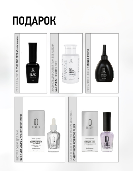 Подарочный набор для стартового пакета Must-have (10 лаков)_