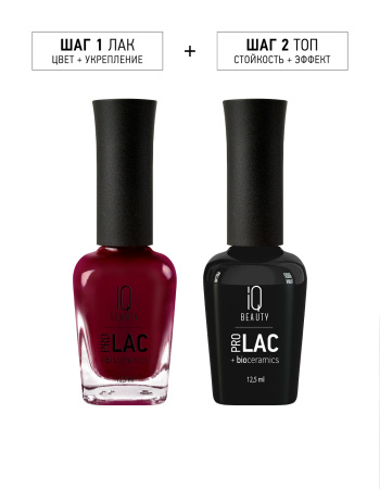 Лак для ногтей PROLAC+bioceramics укрепляющий 192 Rich Cherry, 12.5 мл в в Москве