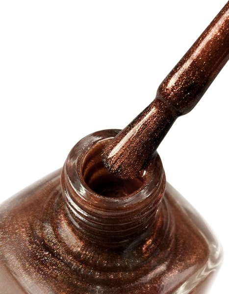 Лак для ногтей PROLAC+bioceramics укрепляющий 194 Copper Choco, 12.5 мл