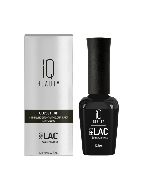 Финишное покрытие для лака PROLAC+bioceramics глянцевое Glossy Top, 12.5 мл